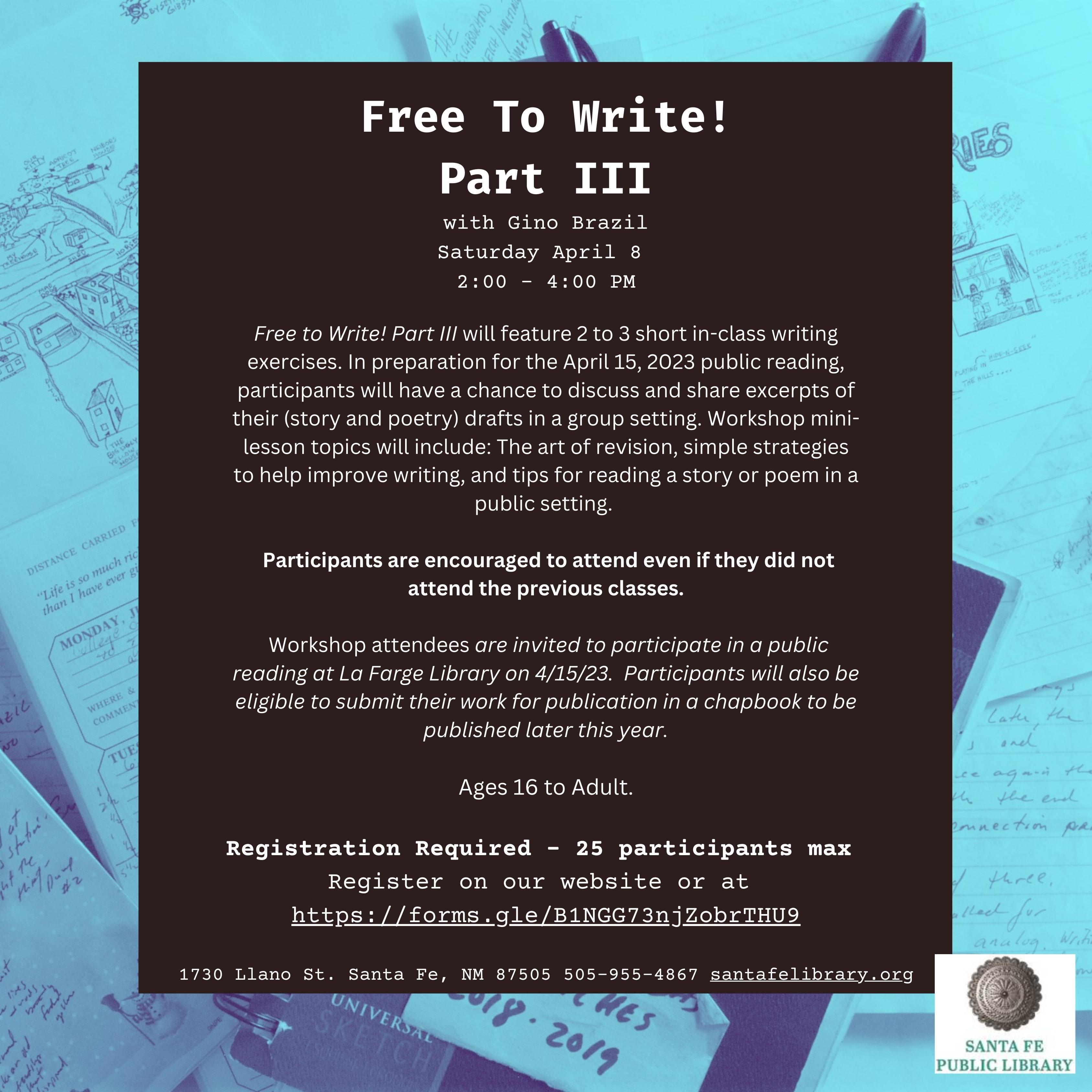 free-to-write-part-iii-santa-fe-public-library